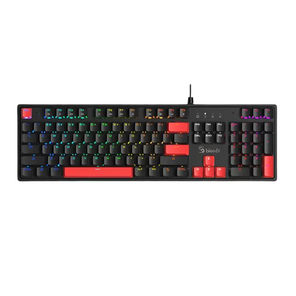 Bloody S520N Mechanical RGB Gaming Keyboard | 1ms 1000Hz FireBlack