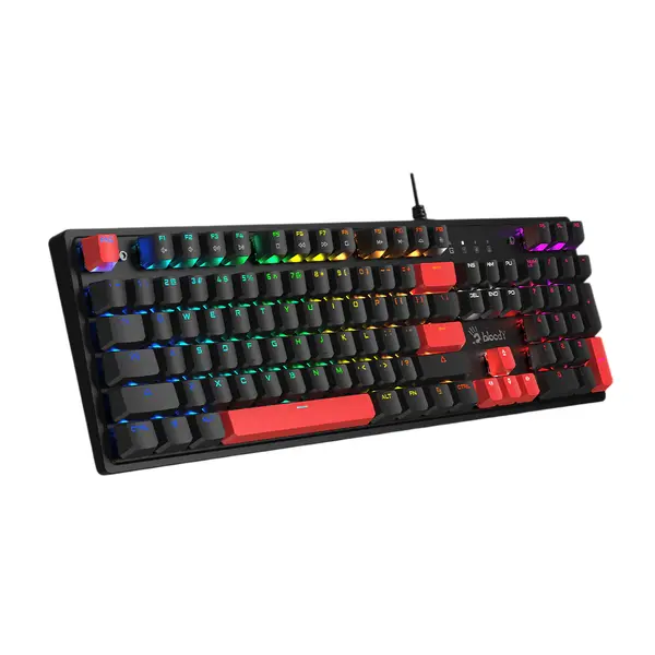 Bloody S520N Mechanical RGB Gaming Keyboard | 1ms 1000Hz FireBlack