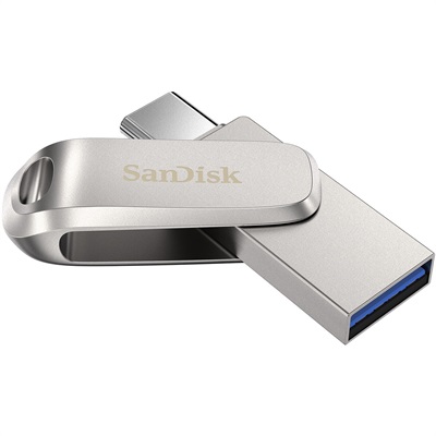 SanDisk Ultra Dual Drive Luxe USB 3.1 Flash Drive (USB Type-C / Type-A) 