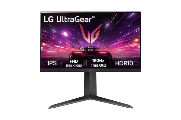 LG 24GS65F-B 24" UltraGear Full HD 1920 X 1080 IPS Gaming Monitor – 180Hz, 1ms