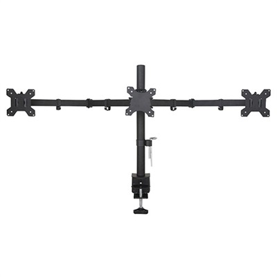 FLEXO MDM003 Triple LED Monitor Mount Arm - Horizontal