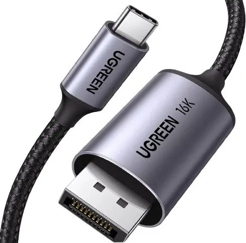 UGreen 25864 USB-C to DisplayPort 2.1 High Defination 16K Cable 1.5m