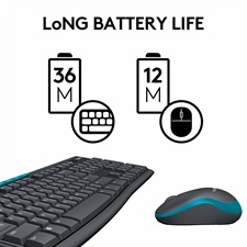 Logitech MK275 Wireless Keyboard and Mouse Combo