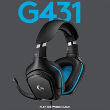 Logitech G431 7.1 Surround Sound Wired Gaming Headset