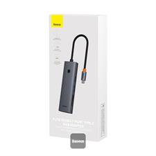 Baseus UltraJoy Series 7-Port HUB Docking Station Space Grey Type-C to HDMI4K@60Hz