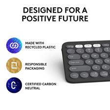 Logitech Pebble Keys 2 K380S Wireless Keyboard
