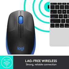 Logitech M190 Wireless Mouse Full Size 