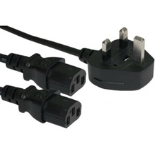 3 meter Y Splitter Power Cable