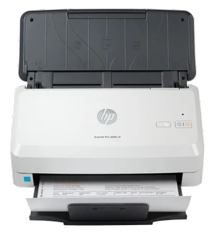 HP ScanJet Pro 3000 S4 Sheet-Feed Scanner, 50-Sheet ADF, USB 3.0