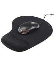 Mouse pad with gel wrist support