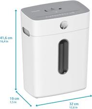 HP W1508CC Cross Cut Paper Shredder