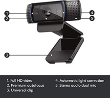 Logitech C920 HD Pro Webcam