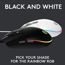  Logitech G102 LIGHTSYNC RGB 6 Button Gaming Mouse