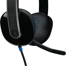  Logitech H540 USB Computer Headset with Noise Canceling Mic