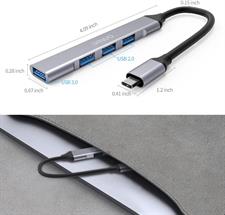 ONTEN (UCA9701) USB C 4 Ports HUB 