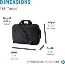 HP Prelude Pro Carrying Case (Briefcase) for 15.6" Notebook - Black