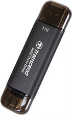 Transcend ESD310 Dual USB 10GBPS USB Type-A, USB Type-C Portable SSD 1TB