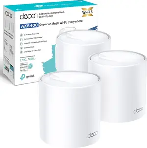 TP-Link Deco X60(3-pack)  AX5400 Whole Home Mesh Wi-Fi 6 System