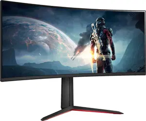 LG 34GP63A-B Ultragear 34" Curved QHD (3440 x 1440) Gaming Monitor – 160Hz, HDR10