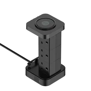 LDNIO SKW6457 2500W UK Tower Extension Socket with 30W PD & Wireless