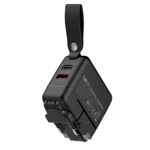 LDNIO Q2618 65W GaN Fast Charger – USB-C + USB-A with EU/UK/US Plugs