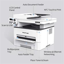 Pantum M7102DW Monochrome Laser Multifunction Printer