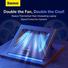 Baseus ThermoCool Heat Dissipating Laptop Stand (Turbo Fan Version) Gray BS-HN002