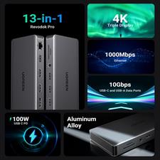 UGREEN Revodok Pro 313 13 in 1 USB C Docking Station 15978