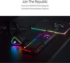 ROG Strix Scope Deluxe RGB wired mechanical gaming keyboard DX/RD/US 