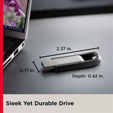Sandisk Extreme Go USB 3.2 Flash Drive, 395MB/S,
