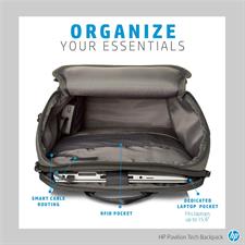 HP Pavilion Original 15.6 Tech Backpack 