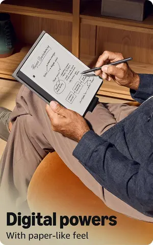Amazon Kindle Scribe 64GB with Premium Pen – 11" 300 ppi E-Reader & Digital Notebook
