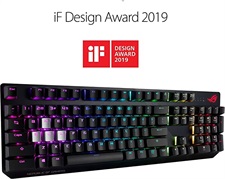 ROG Strix Scope Deluxe RGB wired mechanical gaming keyboard DX/RD/US 