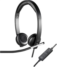 Logitech H650e Business Headset with Noise Cancelling Mic