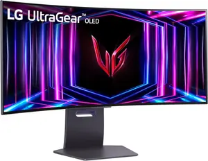 LG UltraGear 34GS95QE-B 34" OLED Curved Gaming Monitor – 240Hz