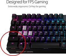 ROG Strix Scope Deluxe RGB wired mechanical gaming keyboard DX/RD/US 