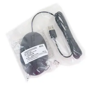 HP Halley USB Optical Black Wired USB Mouse (P10276-001)