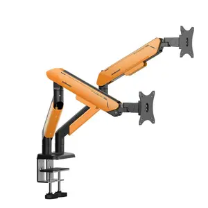 AndaSeat Stealth PRO II Duo A9-2S (AD-W-A9-2S-BO) Dual Monitor Arm – 17–42", BLACK & ORANGE