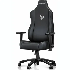 Anda Seat Novis Ultra L Gaming Chair – Elegant Black PVC Leather (AD23-L-01-B-PV-B02)