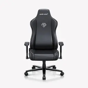 Anda Seat Novis Ultra L Gaming Chair – Elegant Black PVC Leather (AD23-L-01-B-PV-B02)