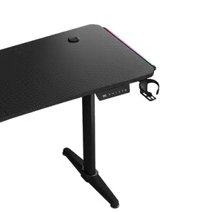 Anda Seat Terminator RGB Electric Height Adjustable Gaming Desk (AD-D-DD1-1600L-01-B)