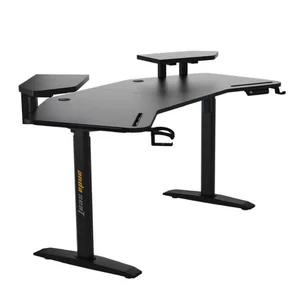 Anda Seat Shadow Warrior Electric RGB Gaming Desk – 160cm Black (AD-D-DD1-1600L-02-B)
