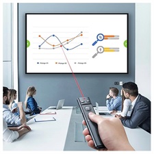Baseus Orange Dot Wireless Presenter (Red Laser)(Charging)