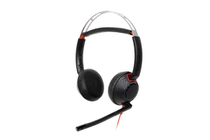 HP Poly Blackwire 5220 Stereo Headset with 3.5mm Plug & USB-A Adapter 