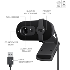 Logitech BRIO 100 Full HD Webcam