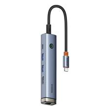 Baseus UltraJoy Series 5-Port HUB AIR 4K@60Hz (Space Grey)