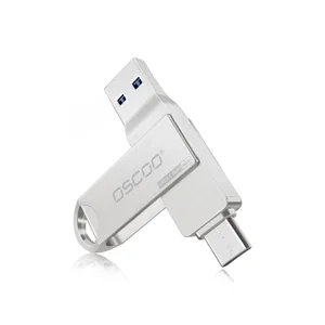 OSCOO CU002 OTG USB Flash Drive USB 3.2 Gen1 Type-C Metal USB Drive