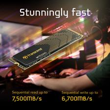 Transcend 4TB 250S NVMe PCIe Gen4 x4 M.2 2280 Internal SSD