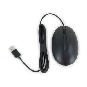 HP Halley USB Optical Black Wired USB Mouse (P10276-001)