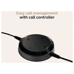 Jabra Evolve 20 Stereo USB-C/A Headset – Microsoft Teams Certified, Passive Noise Cancelling